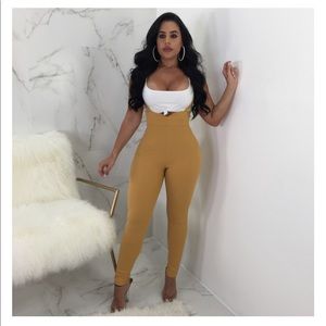 Mustard/yellow overall